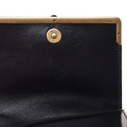 Prada Spazzolato Micro Cahier Bag Black 10 of 14