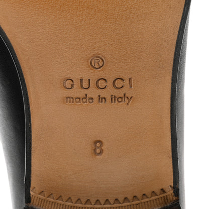 Gucci Agnello Plonge Granada Kid Mens Zumi Loafers 8 Black 8 of 9