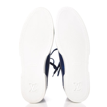 Louis Vuitton Monogram Match Up Sneakers 8 Pacific Blue 5 of 9