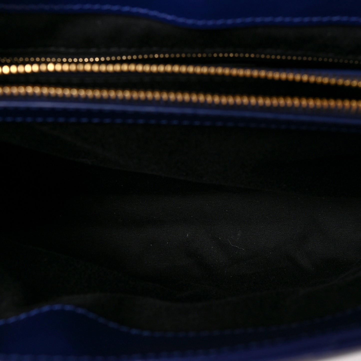Calfskin Y Quilted Monogram Medium Loulou Chain Satchel Blue Saphir