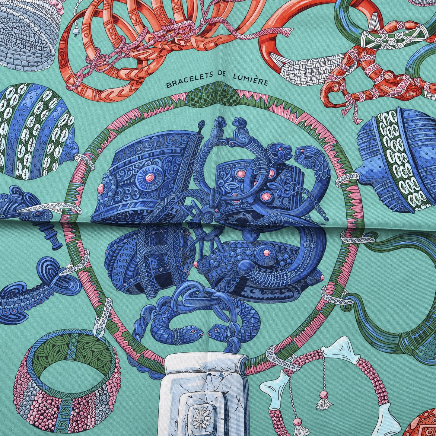 Silk Bracelets de Lumiere Scarf 90