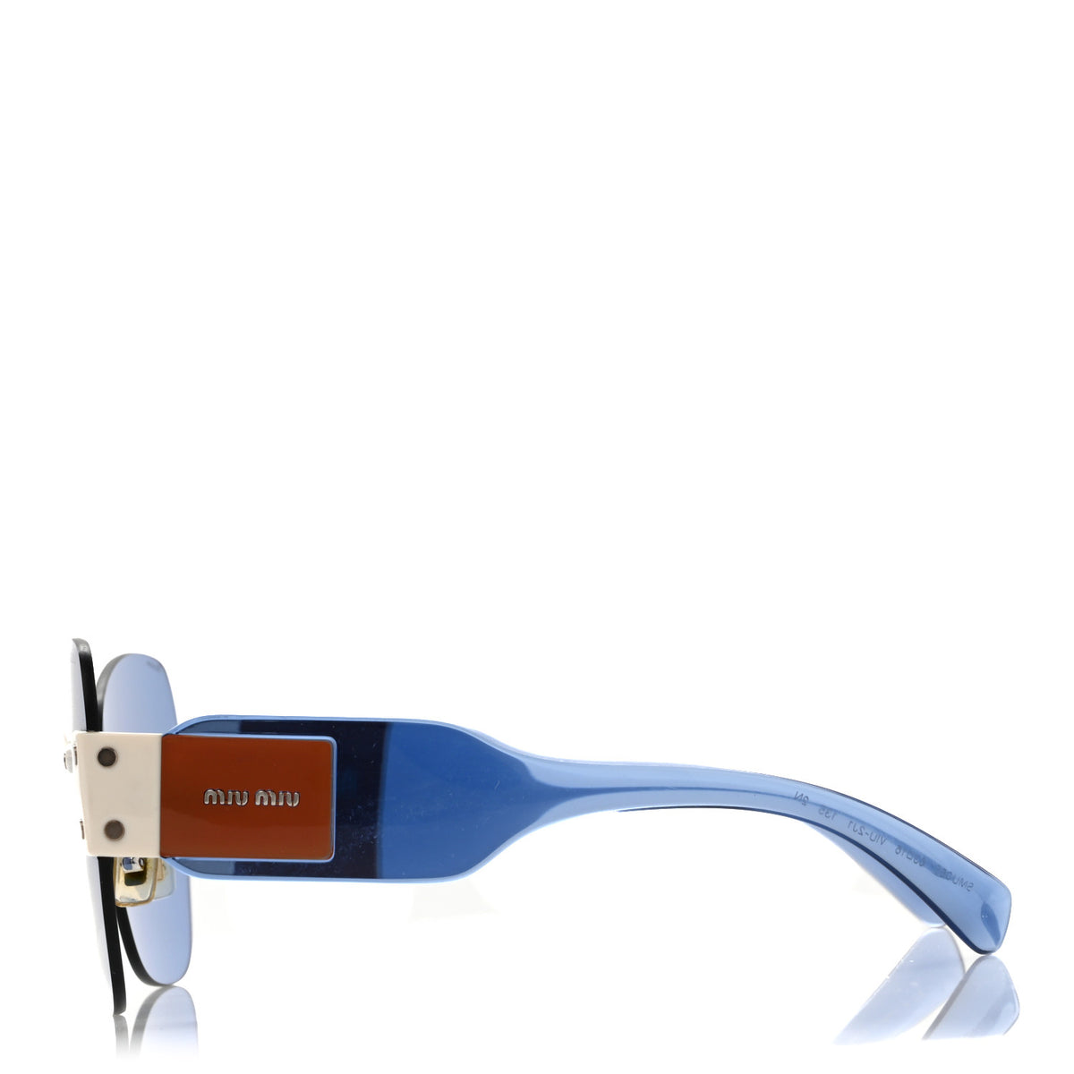 Acetate Sorbet Butterfly Sunglasses SMU8S Blue