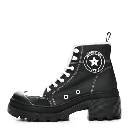 Christian Dior Technical Fabric D-Rise 35mm Boots 38 Black 1 of 9