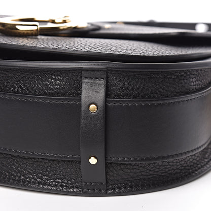 Chloe Grained Calfskin Large Tess Bag Black 9 of 10