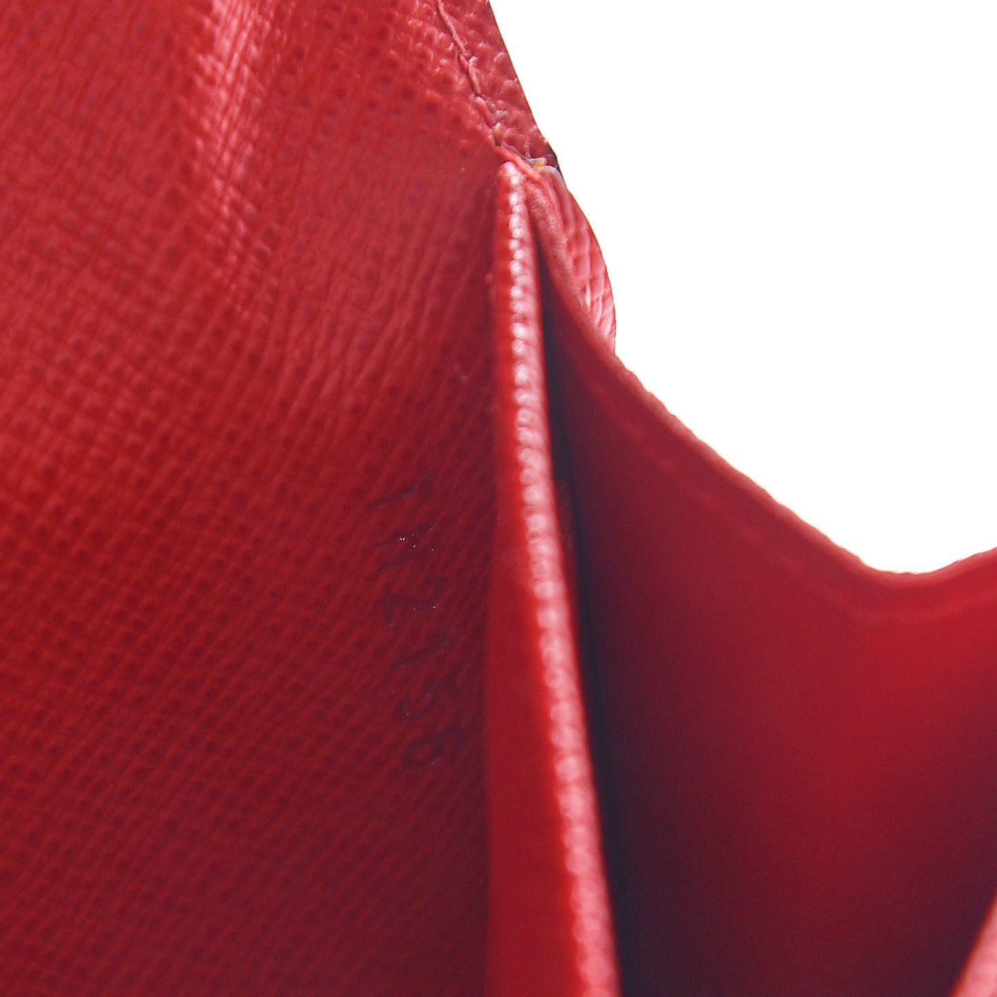Epi Twist Wallet Coquelicot