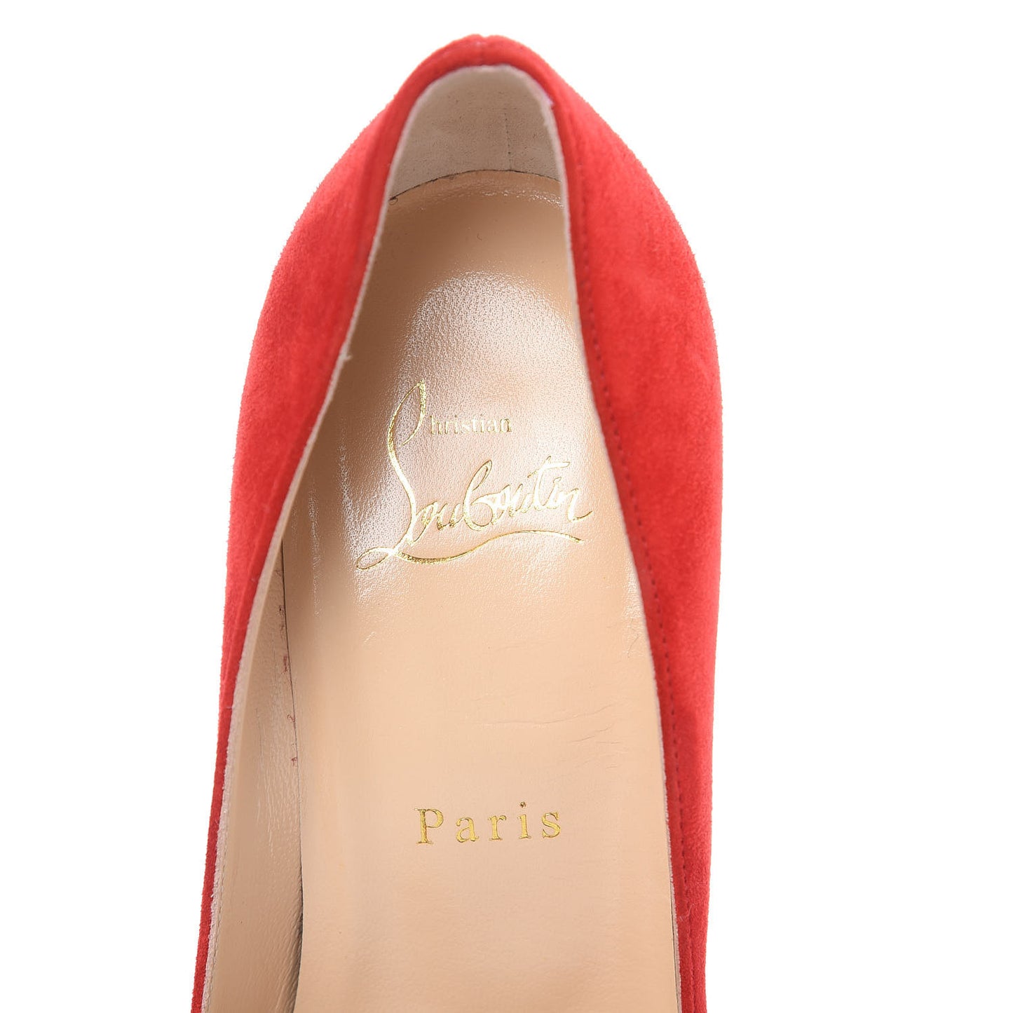 Veau Velours Eloise 100 Pumps 38.5 Loubi