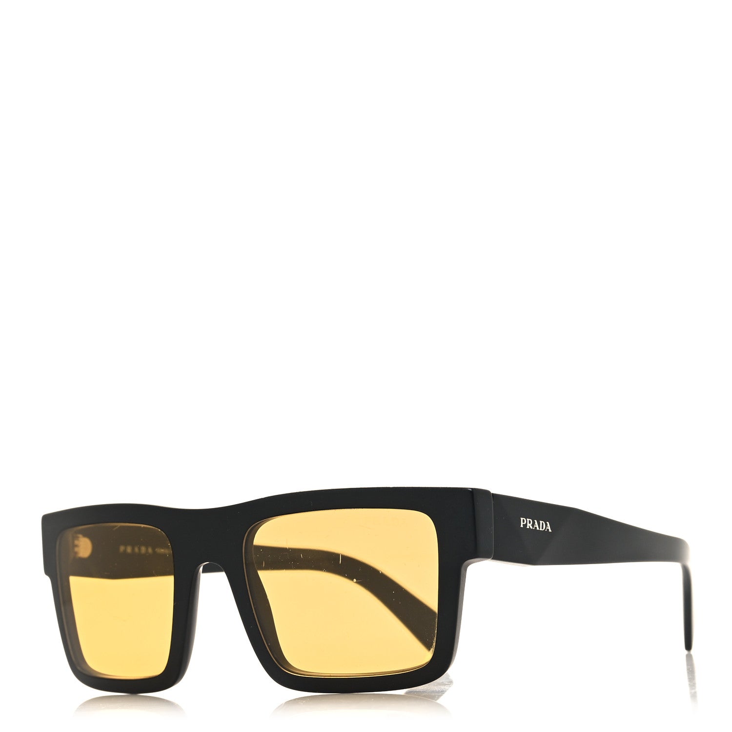 Prada Acetate Symbole SPR 19W Sunglasses Black 1 of 6