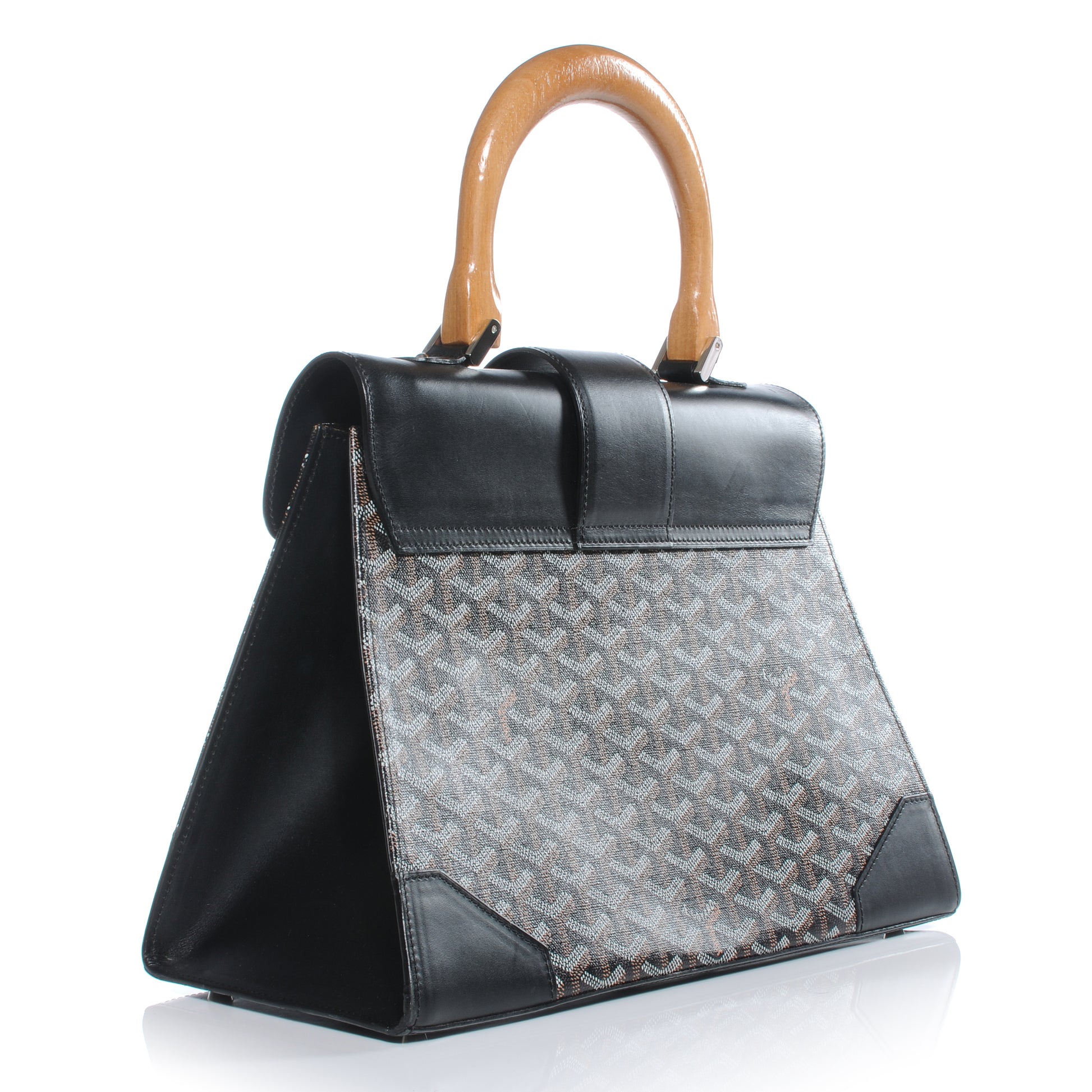 Goyard Goyardine Saigon MM Black 3 of 8