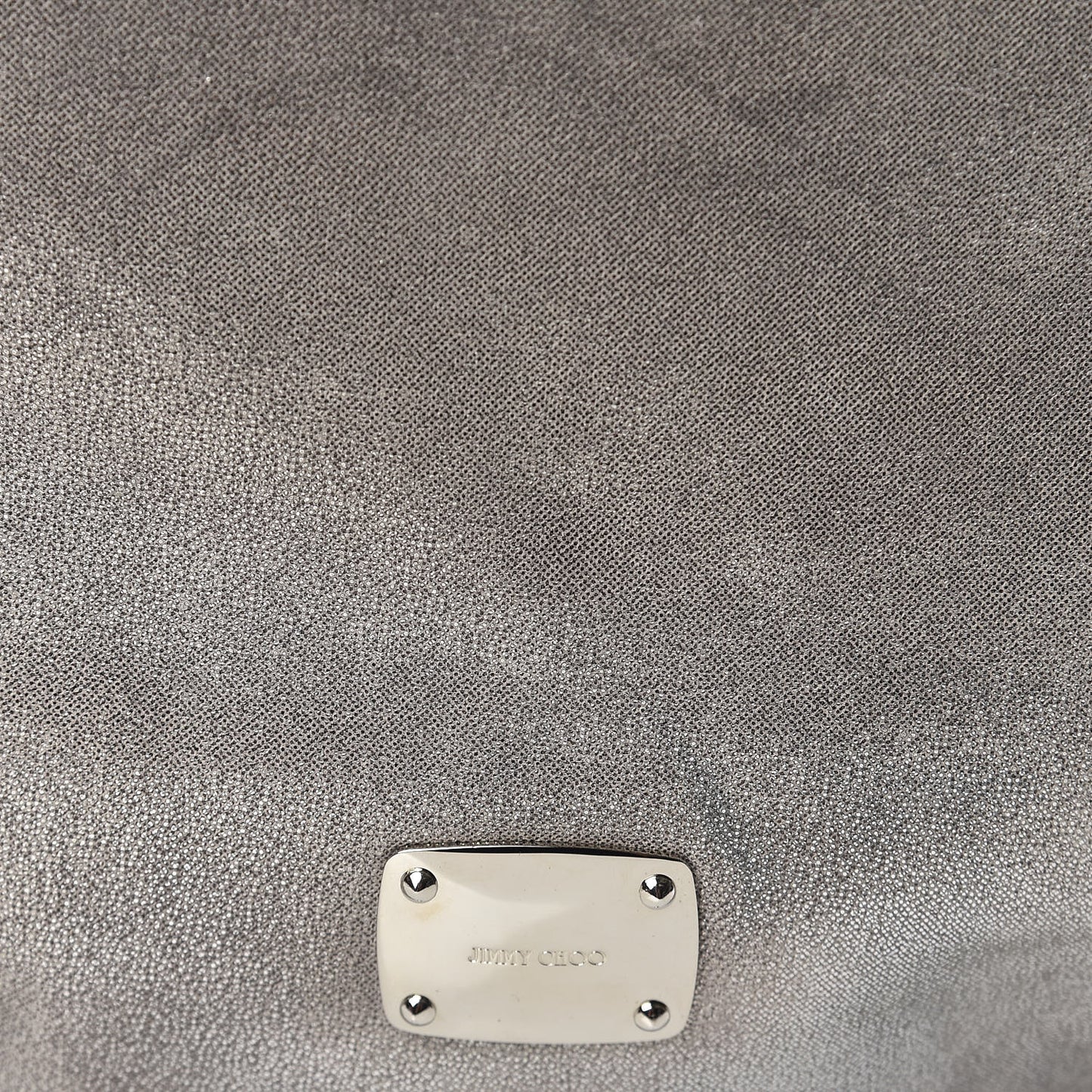 Metallic Suede Large Sky Hobo Silver
