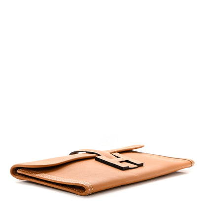 Hermes Evercolor Jige Elan 29 Clutch Toffee 4 of 8