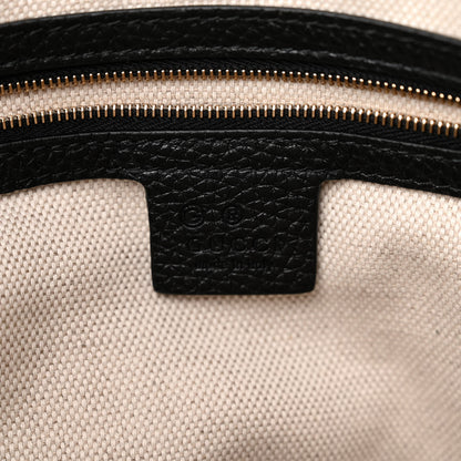 Gucci Pebbled Calfskin Large Soho Hobo Black 6 of 10
