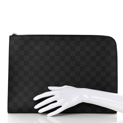 Louis Vuitton Damier Graphite Pochette Jour GM 2 of 7