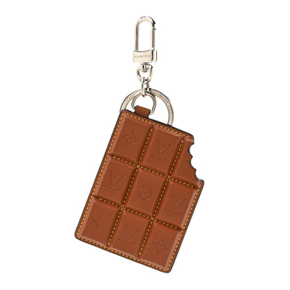 Louis Vuitton Monogram LV Chocolate Bar Bag Charm Key Holder 1 of 5