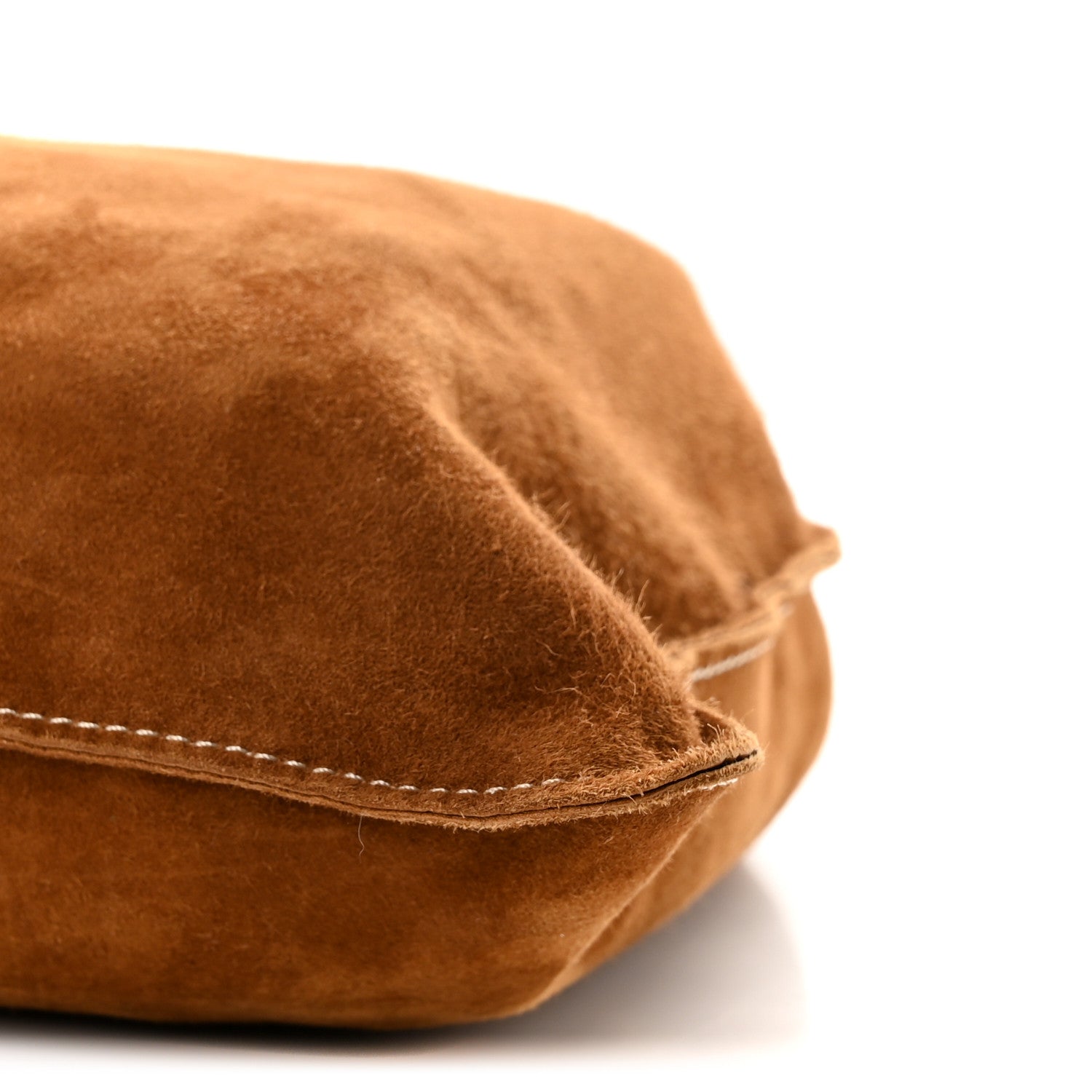 The Row Suede Small Bindle Bag Bistre Ecru 15 of 16