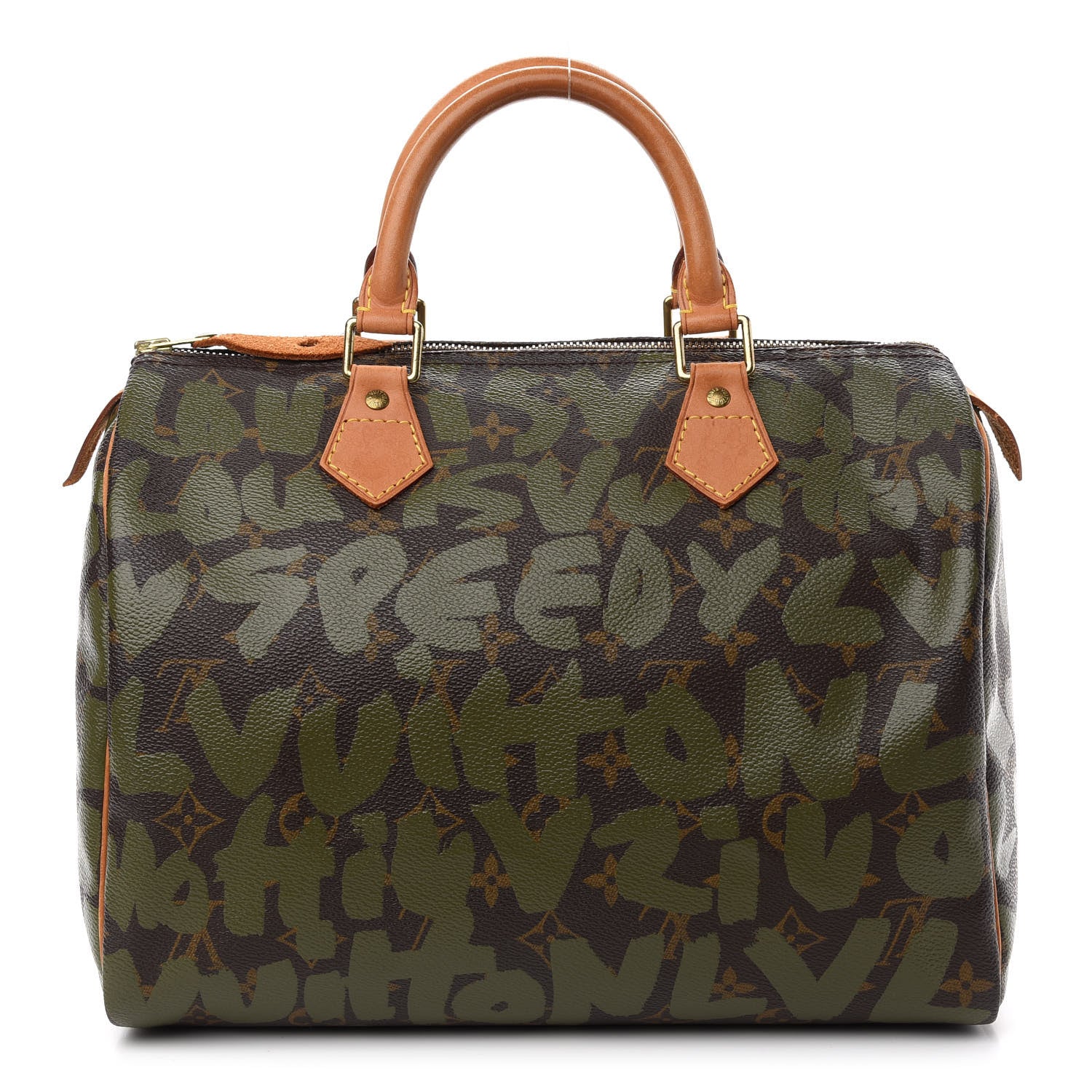 Louis Vuitton Monogram Graffiti Speedy 30 Kaki 1 of 9