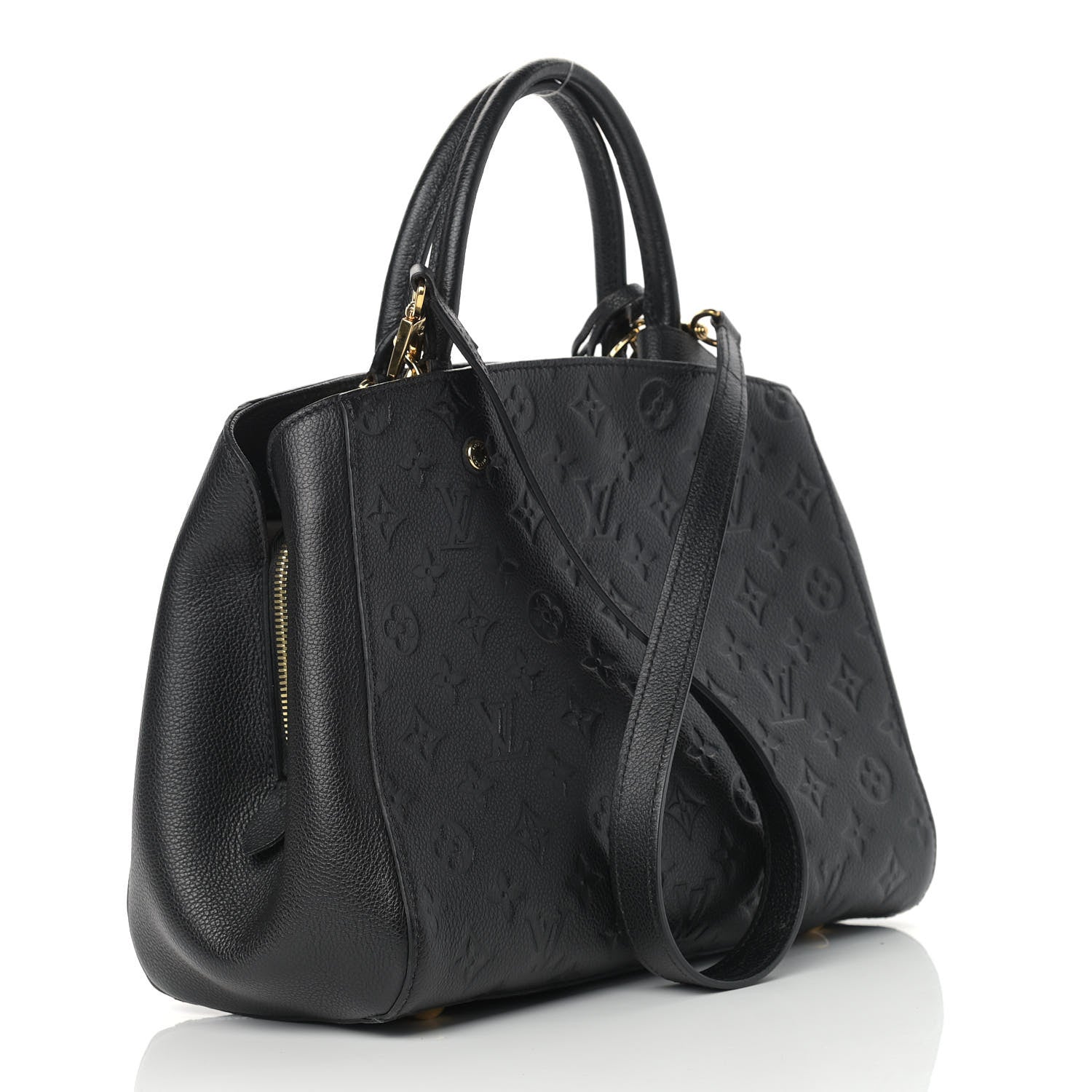 Louis Vuitton Empreinte Montaigne MM Black 3 of 13