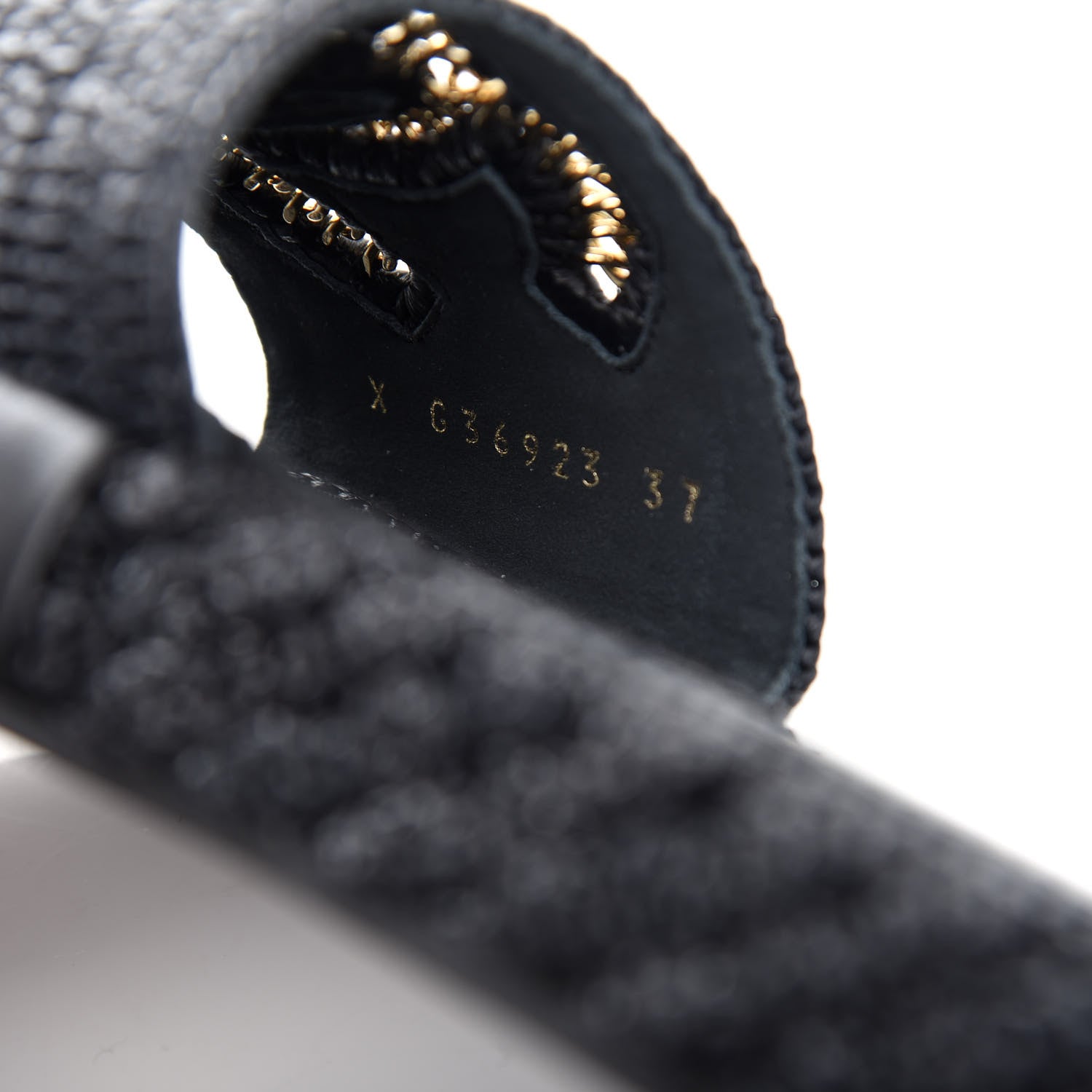 Chanel Cord Braided CC Mules 37 Black 10 of 10