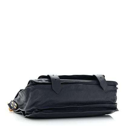 Proenza Schouler Lambskin Medium PS1 Satchel Midnight 4 of 17