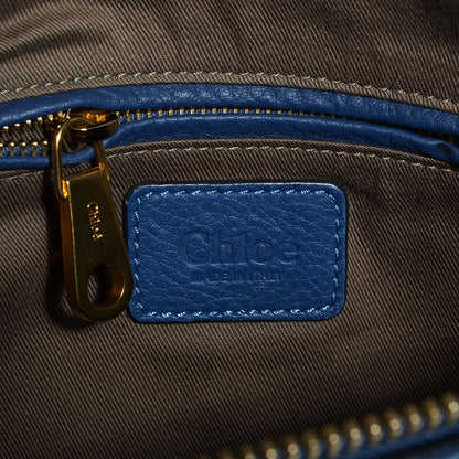 Chloe Calfskin Medium Marcie Satchel Scuba Blue 8 of 10