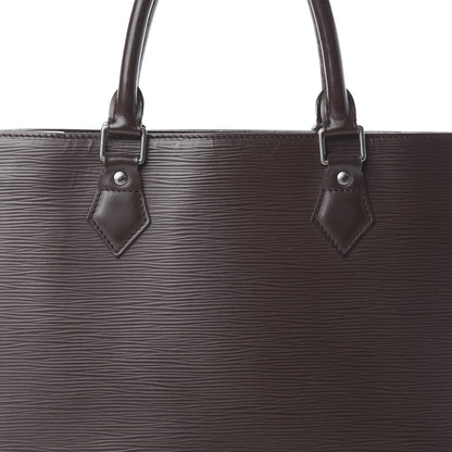 Louis Vuitton Epi Sac Plat PM Moka 8 of 8