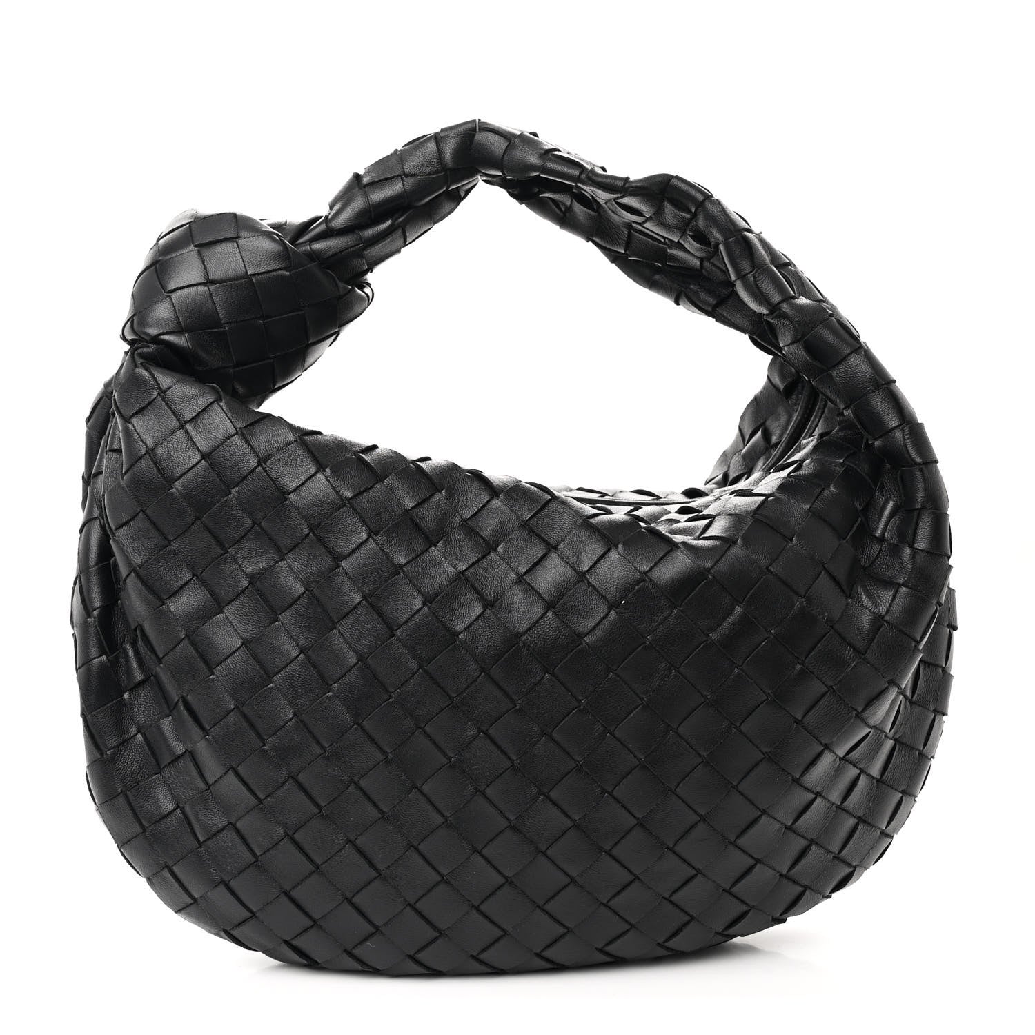 Bottega Veneta Nappa Intrecciato Teen Jodie Hobo Black 1 of 10