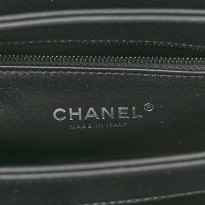 Chanel Lambskin Quilted Small Trendy CC Dual Handle Flap Bag So Black 6 of 9