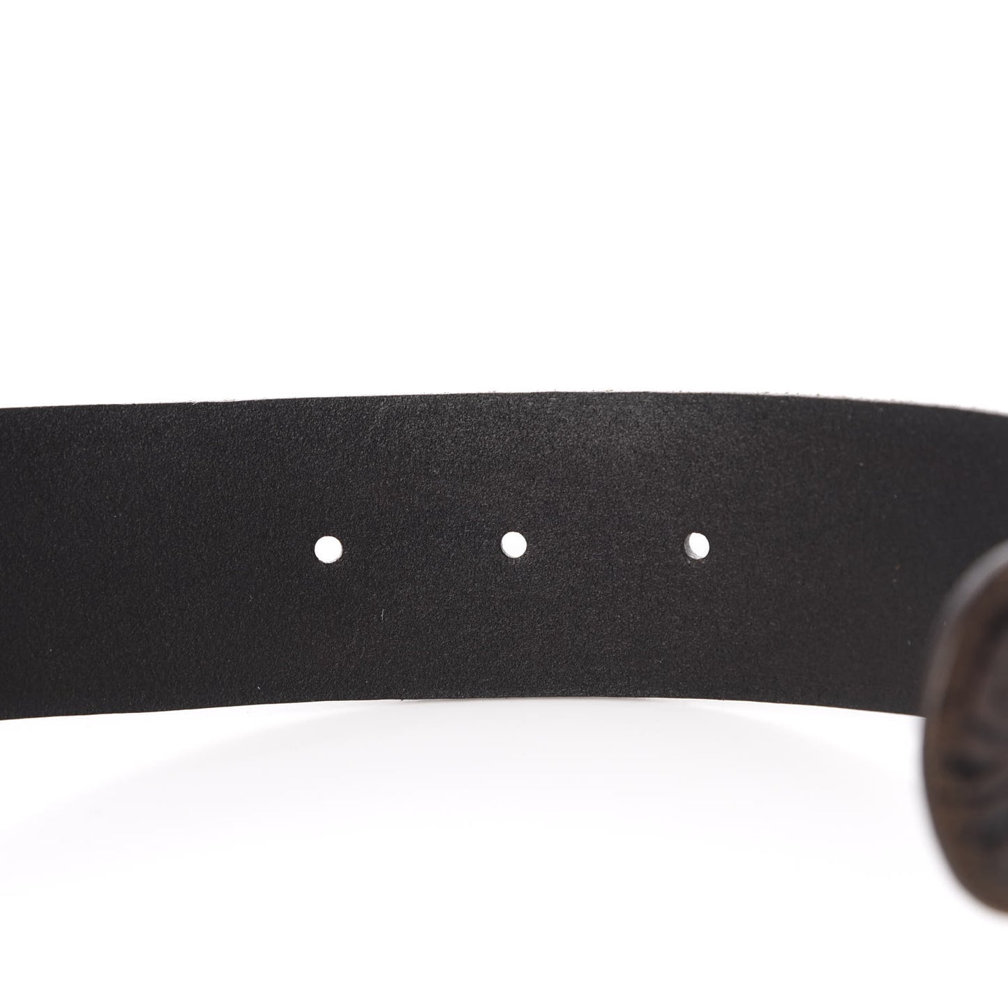 Calfskin Knurled Double G 40mm Belt 80 32 Testa di Moro