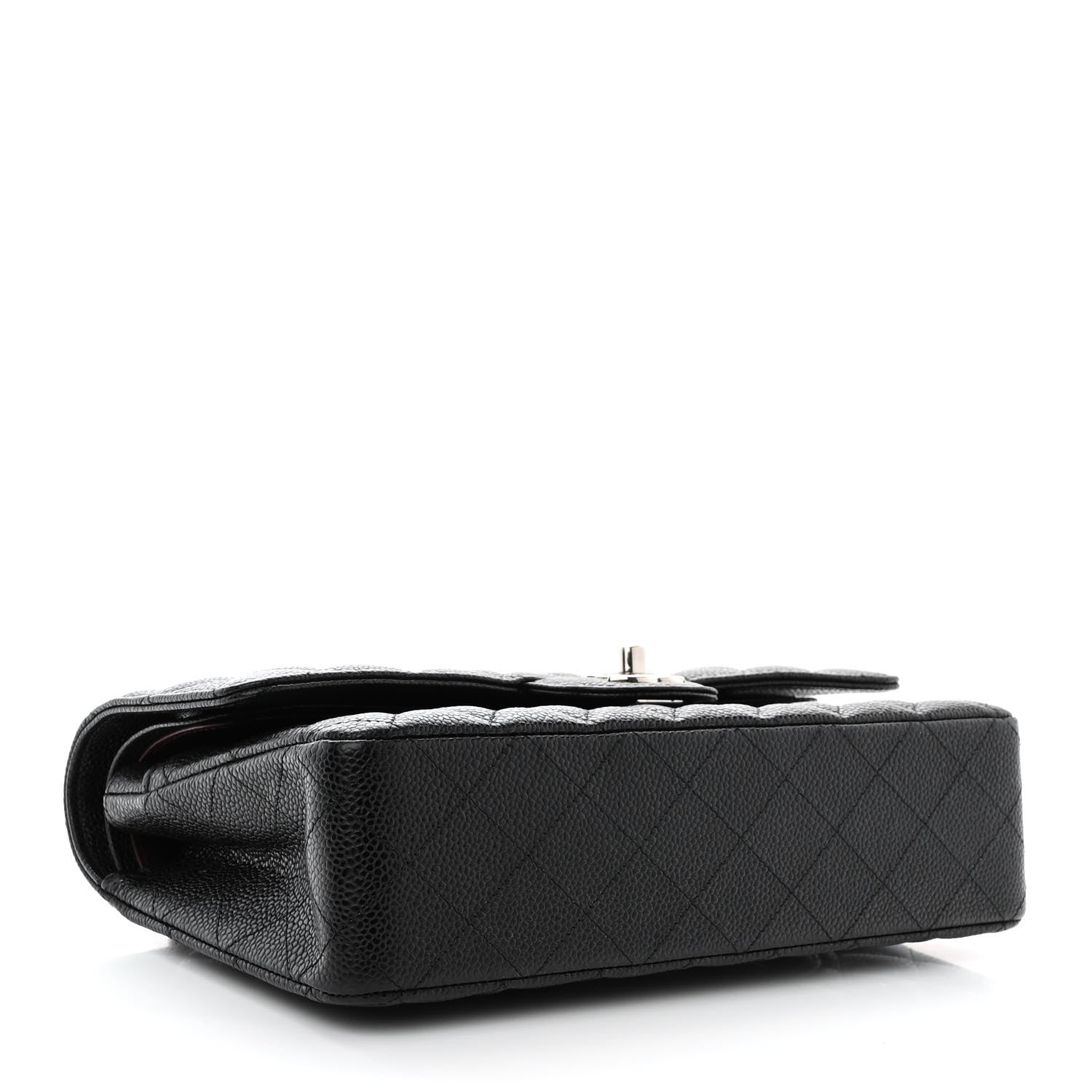 Chanel Caviar Quilted Medium Double Flap Black 4 of 11