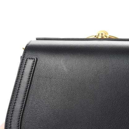 Chloe Calfskin Suede Medium Nile Bracelet Bag Black 13 of 14