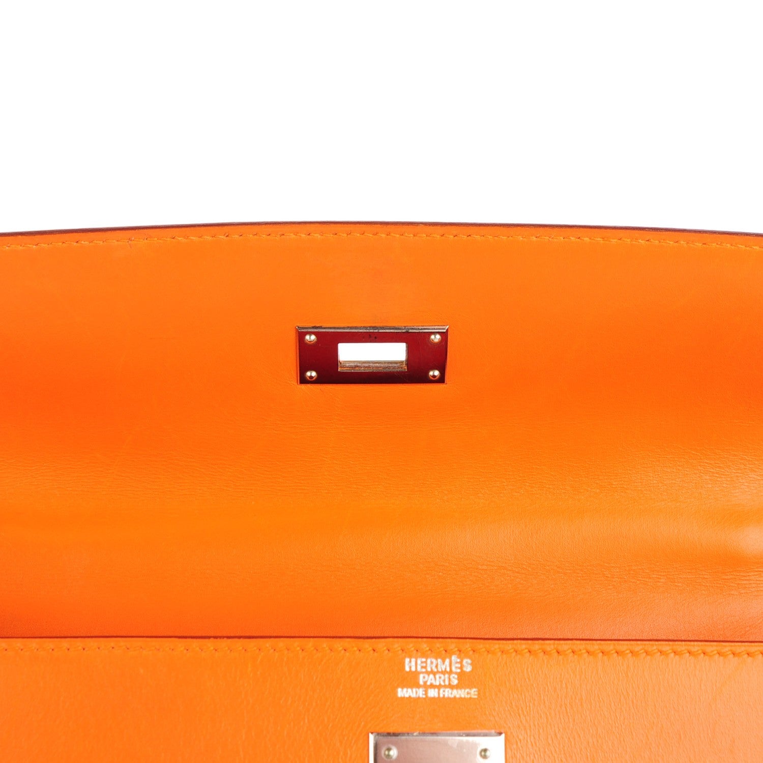 Hermes Box Kelly Sellier 32 Orange 17 of 21