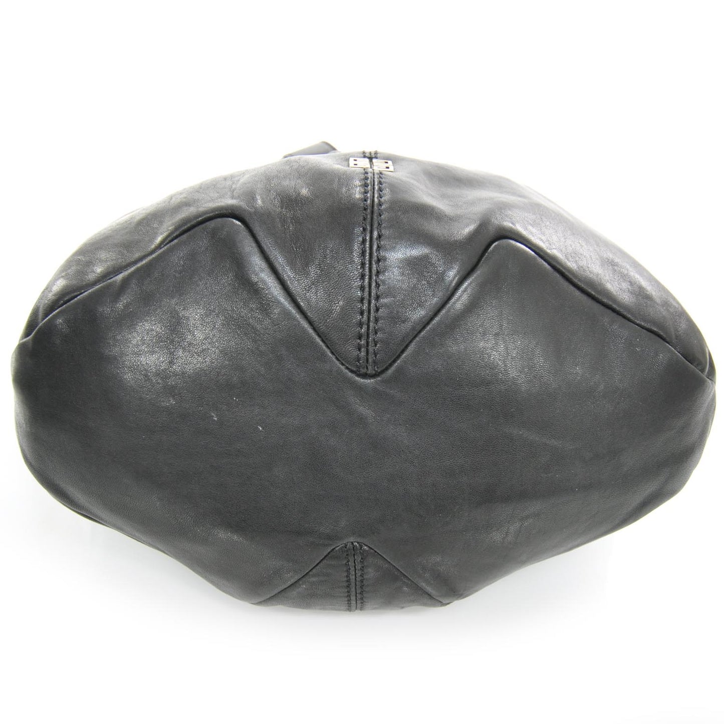 Lambskin Studded Tinhan Hobo Black