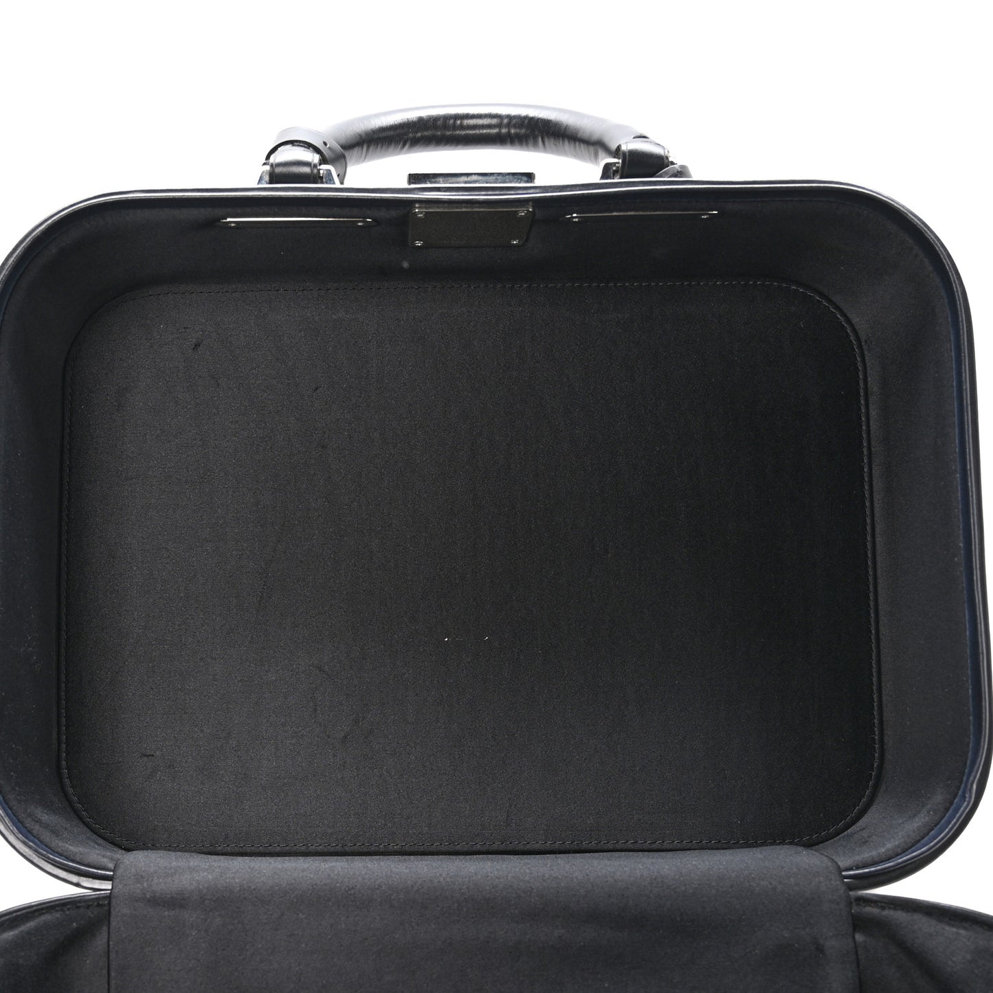 Monogram Glace Valisette MM Black