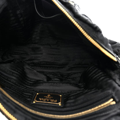 Prada Tessuto Nylon Gaufre Tote Black 5 of 15