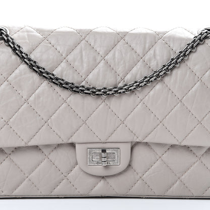 Chanel Aged Calfskin Quilted 2.55 Reissue 227 Flap Grey 11 of 15