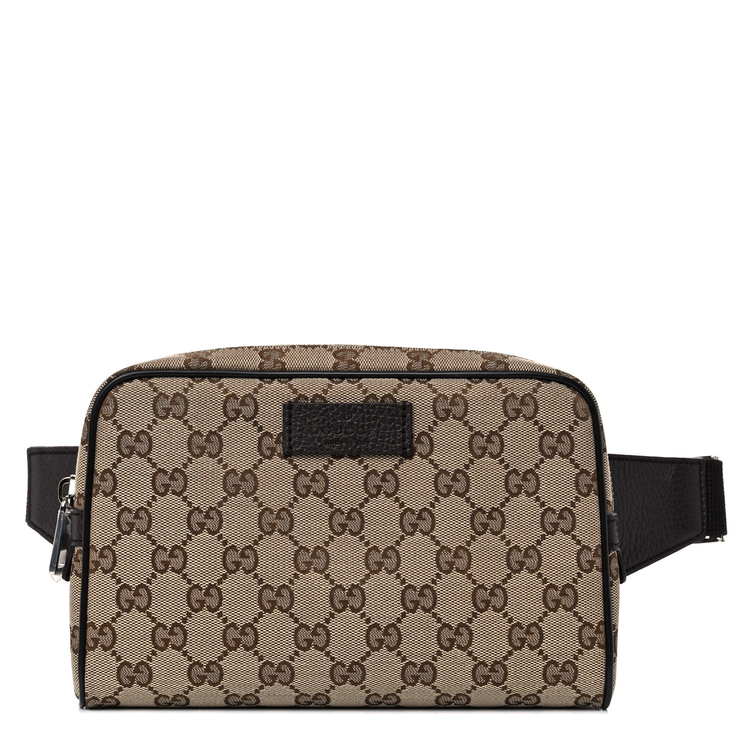 Gucci Monogram Belt Bag Dark Brown 1 of 11