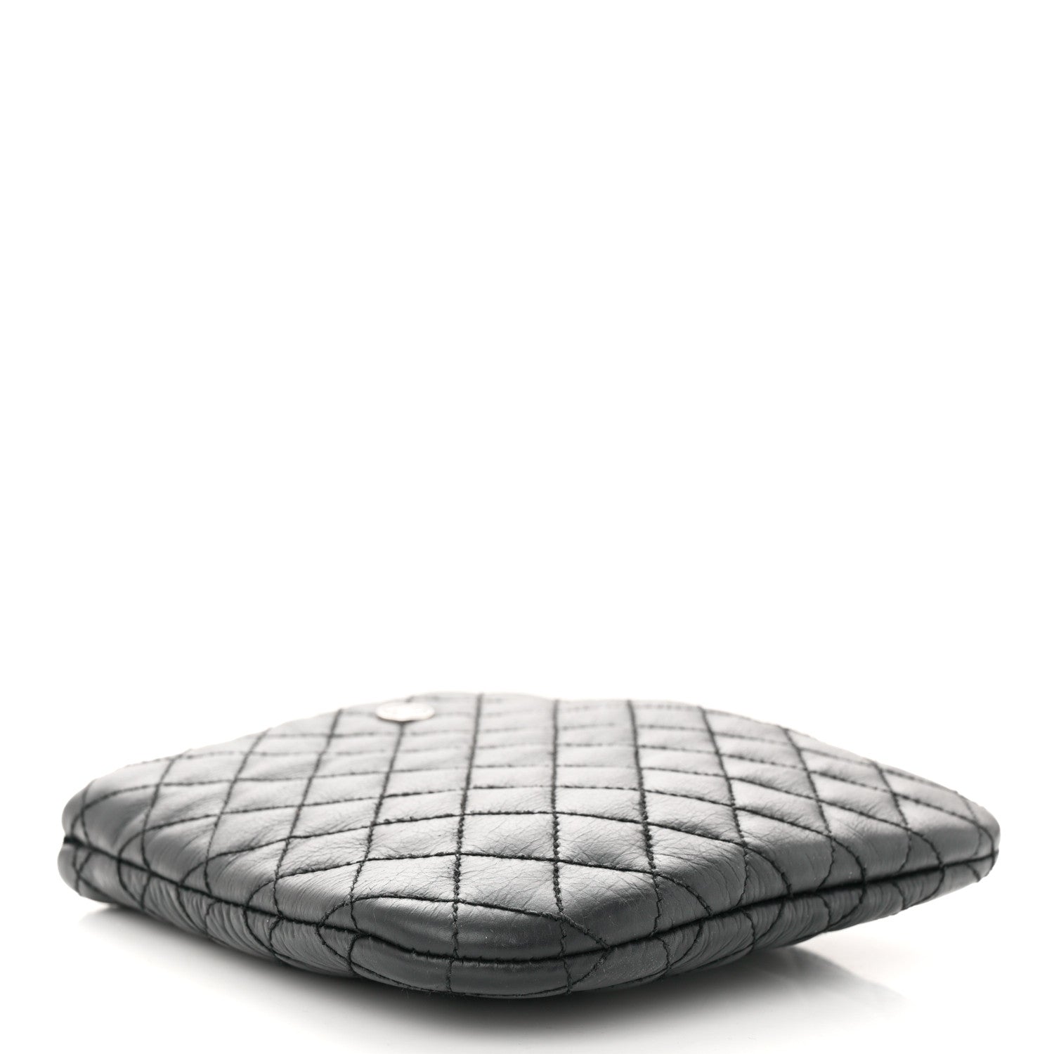 Chanel Aged Calfskin Quilted Crossbody Bag Black 4 of 10