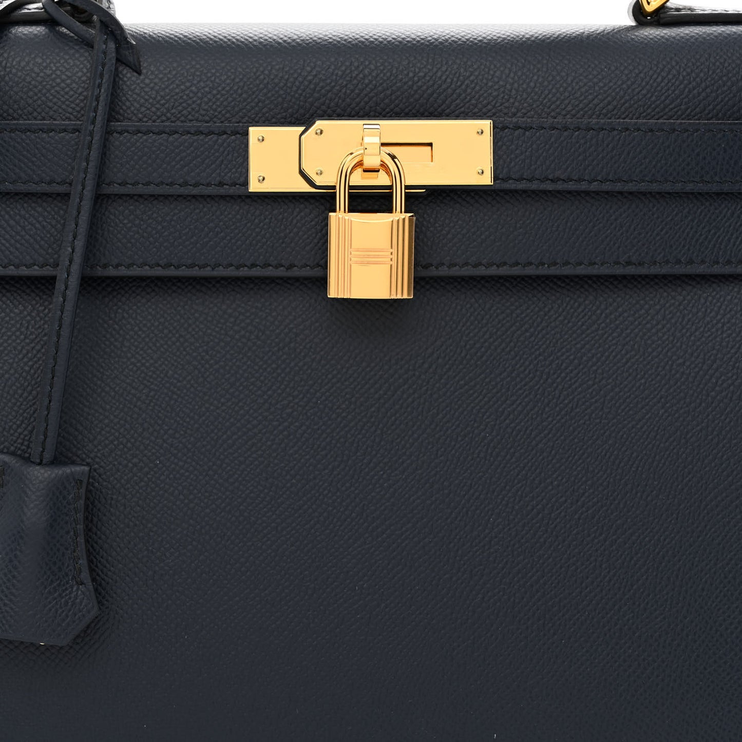 Epsom Kelly Sellier 28 Bleu Indigo