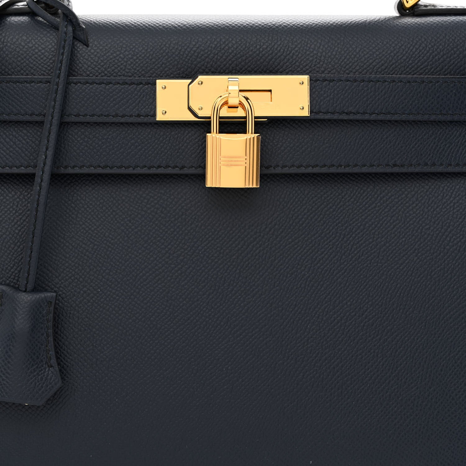 Hermes Epsom Kelly Sellier 28 Bleu Indigo 8 of 11