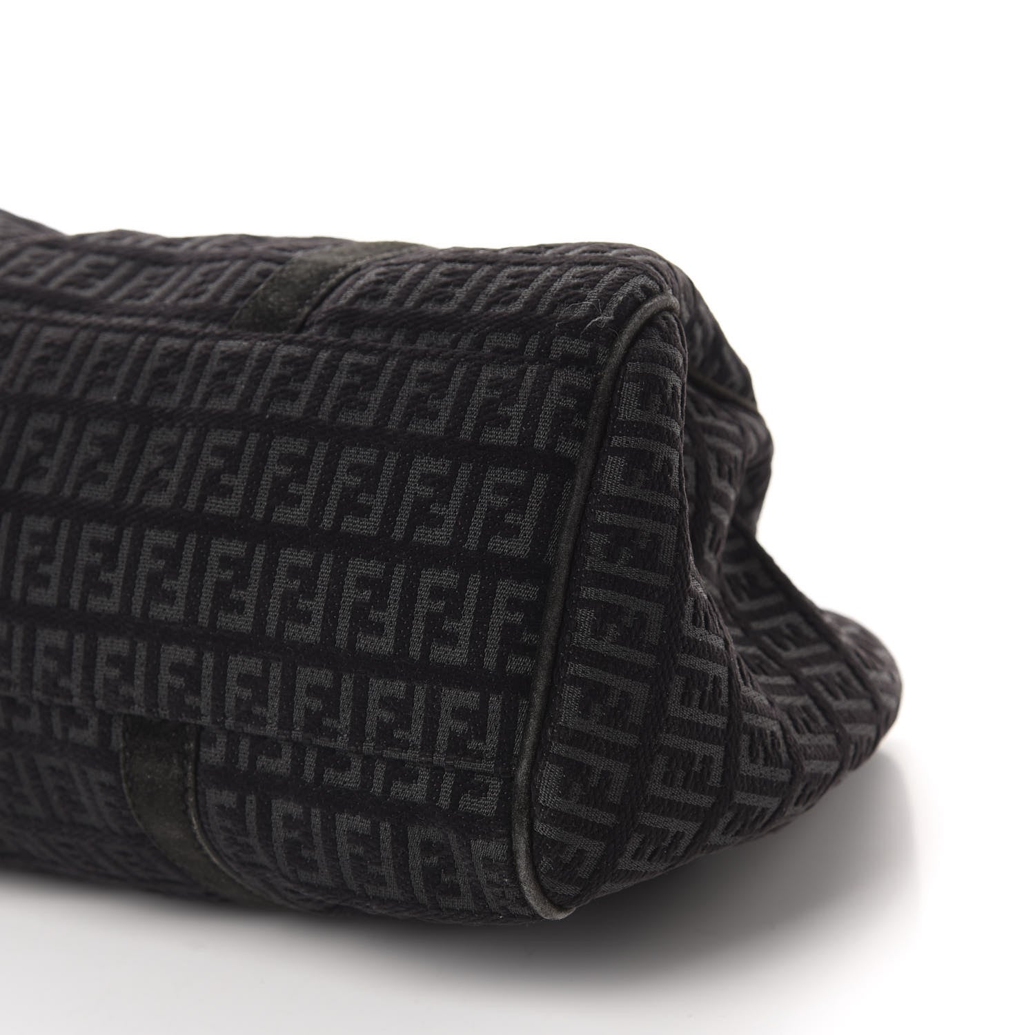 Fendi Zucchino Shoulder Bag Black 7 of 15