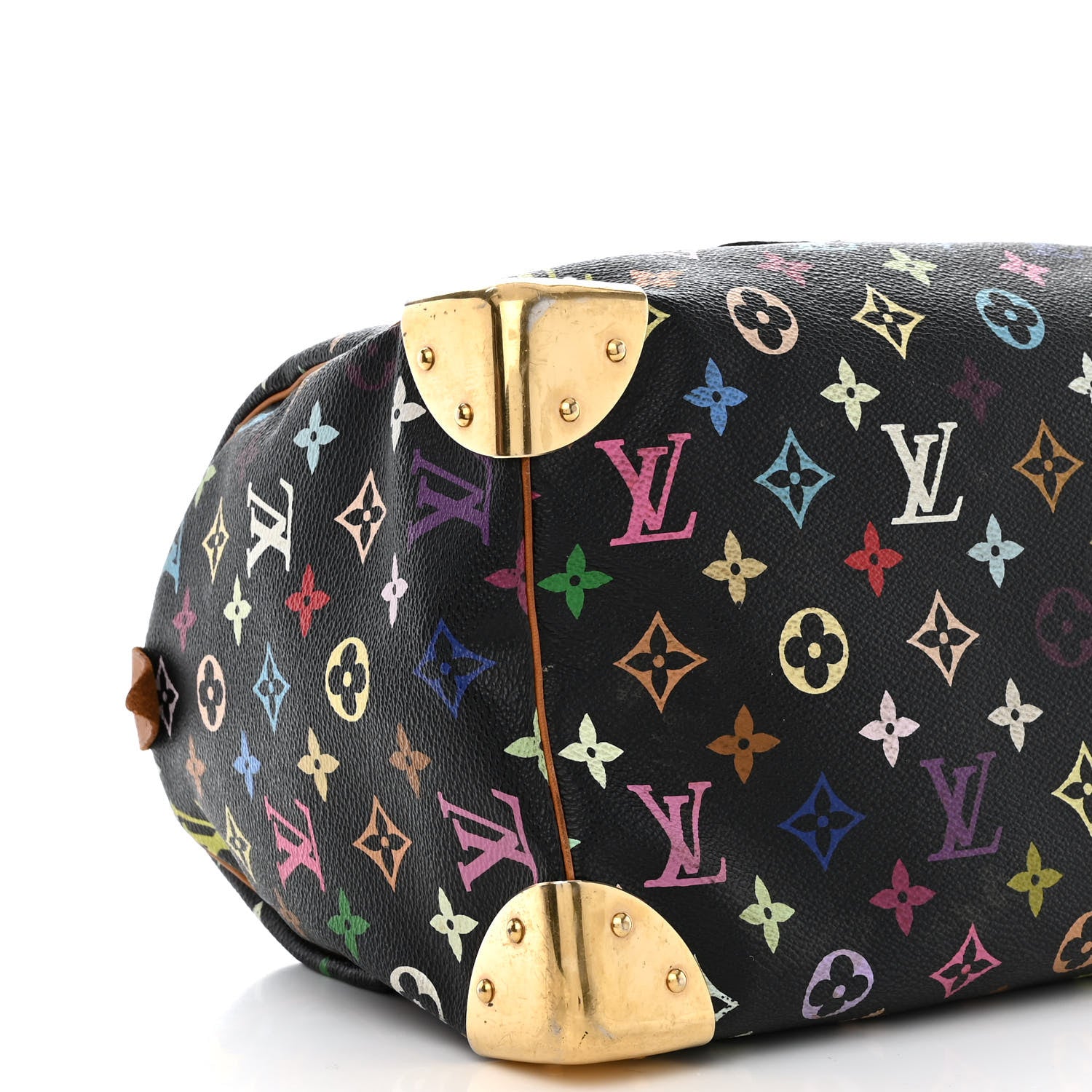 Louis Vuitton Monogram Multicolor Speedy 30 Black 9 of 13
