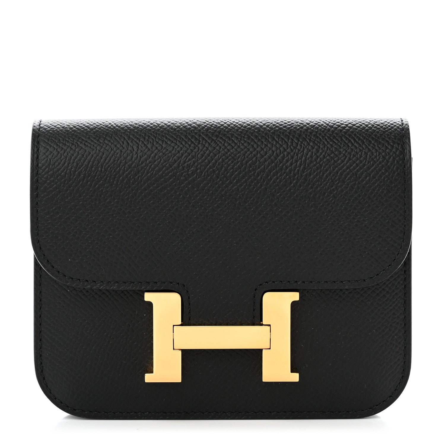 Hermes Epsom Constance Slim Wallet Black 1 of 9