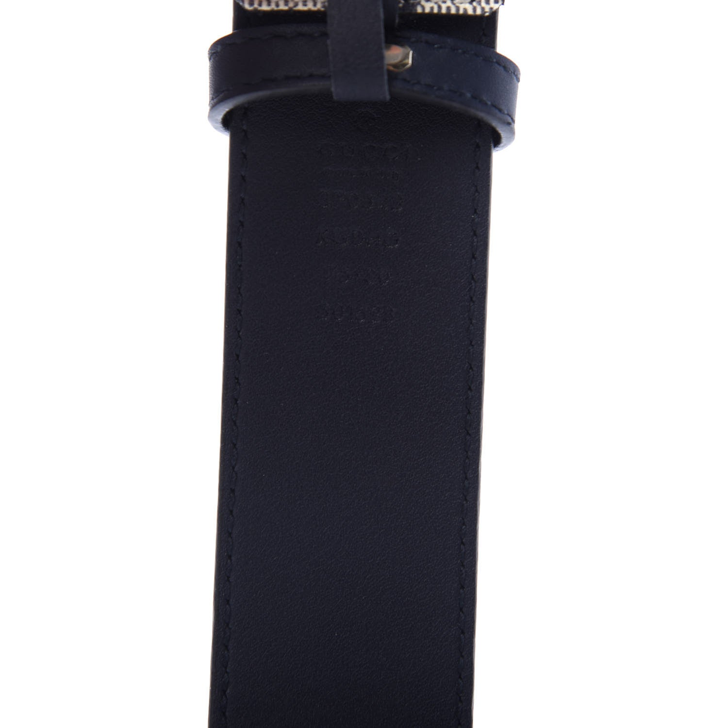 Gucci GG Supreme Monogram Interlocking G 37mm Belt 75 30 Beige Blue 6 of 6