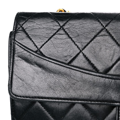 Chanel Lambskin Quilted Reissue Flap Black 24 of 25