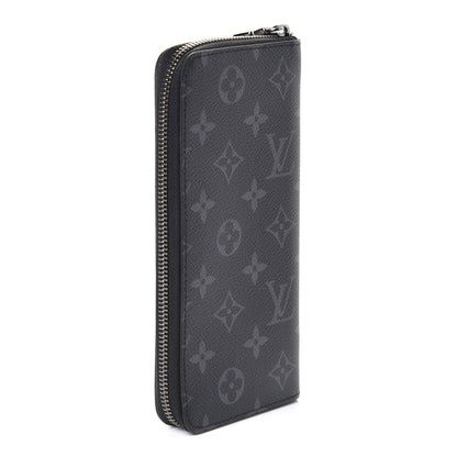 Louis Vuitton Monogram Eclipse Vertical Zippy Wallet 2 of 4