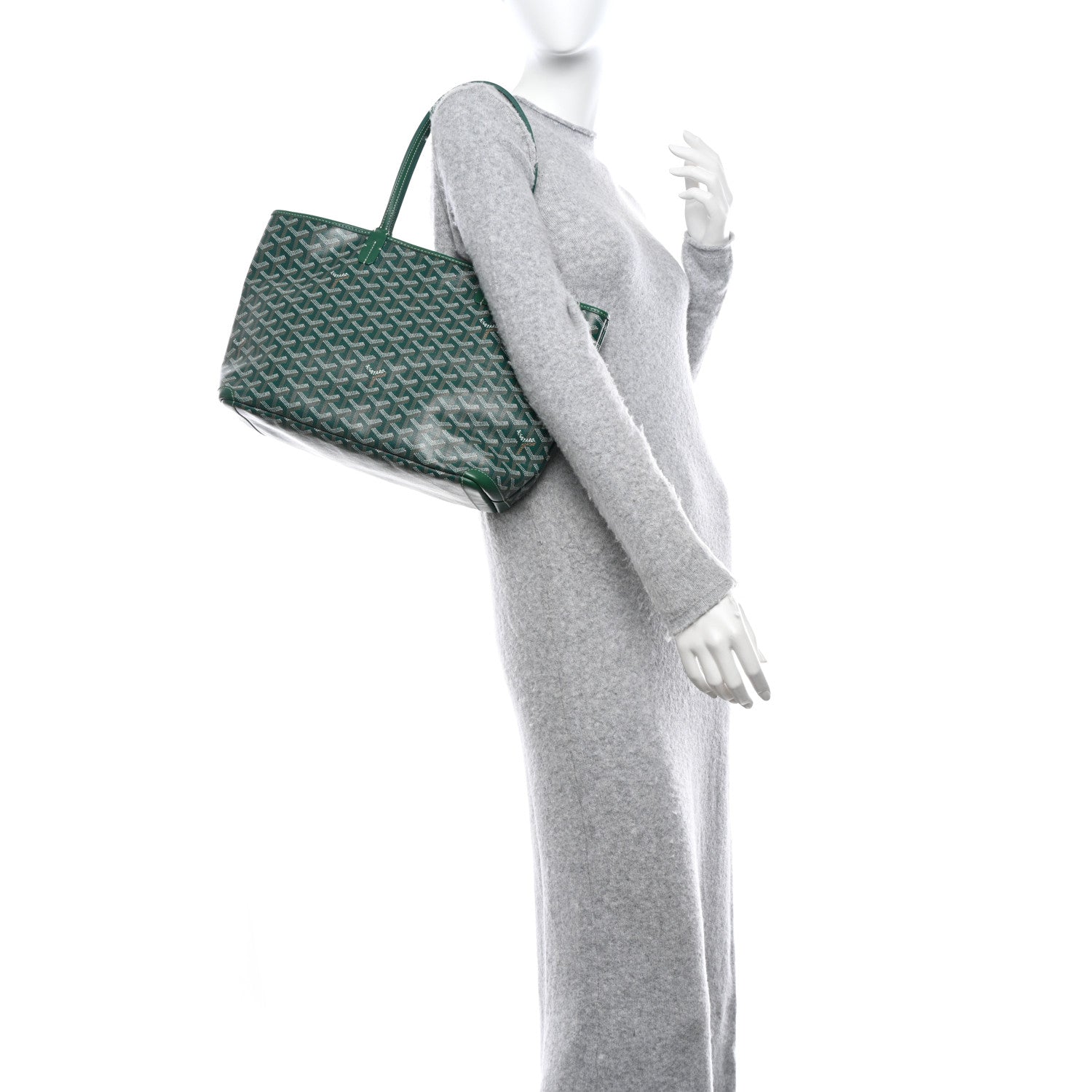 Goyard Goyardine Artois PM Green 2 of 10