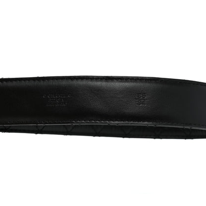 Chanel Lambskin Quilted CC Chain Belt 85 34 Black 3 of 6