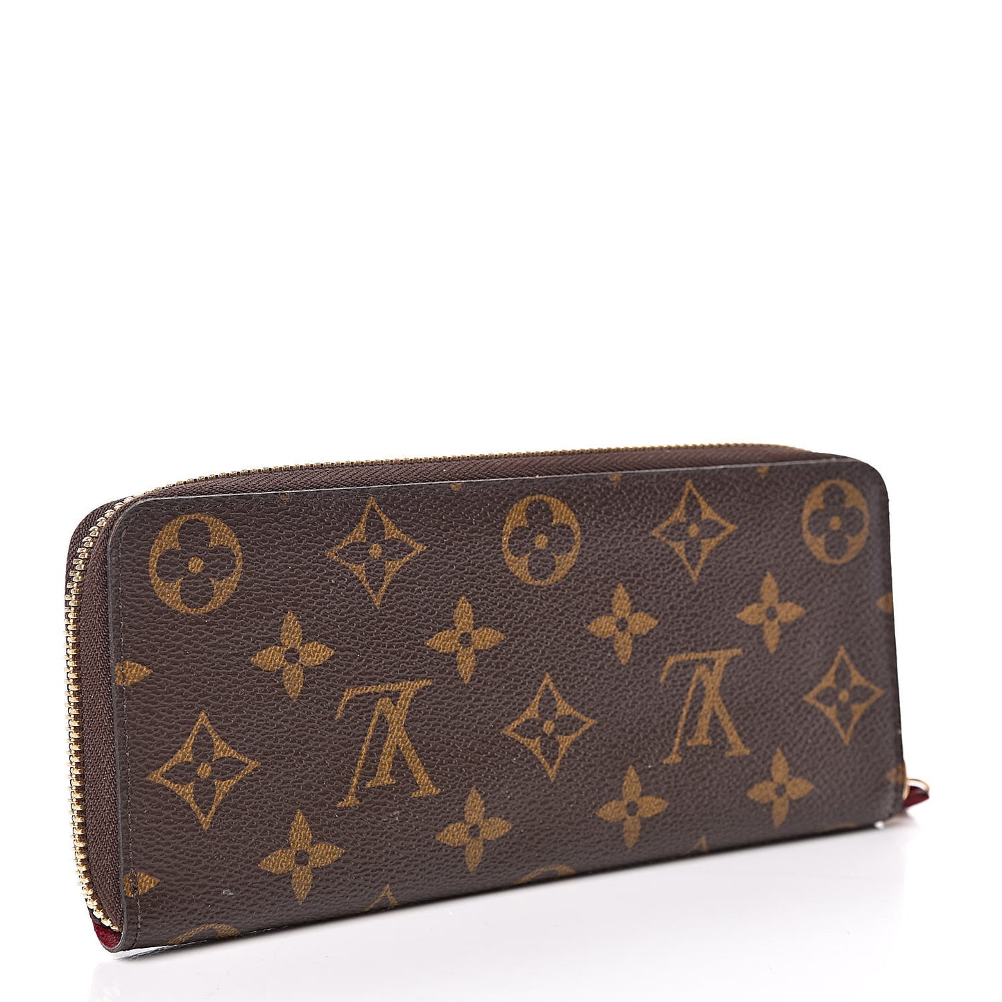Monogram Clemence Wallet Fuchsia