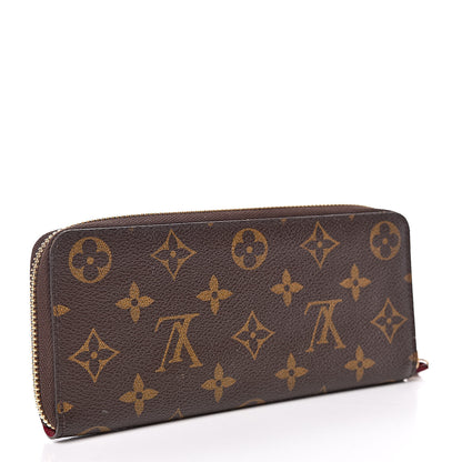 Louis Vuitton Monogram Clemence Wallet Fuchsia 3 of 9