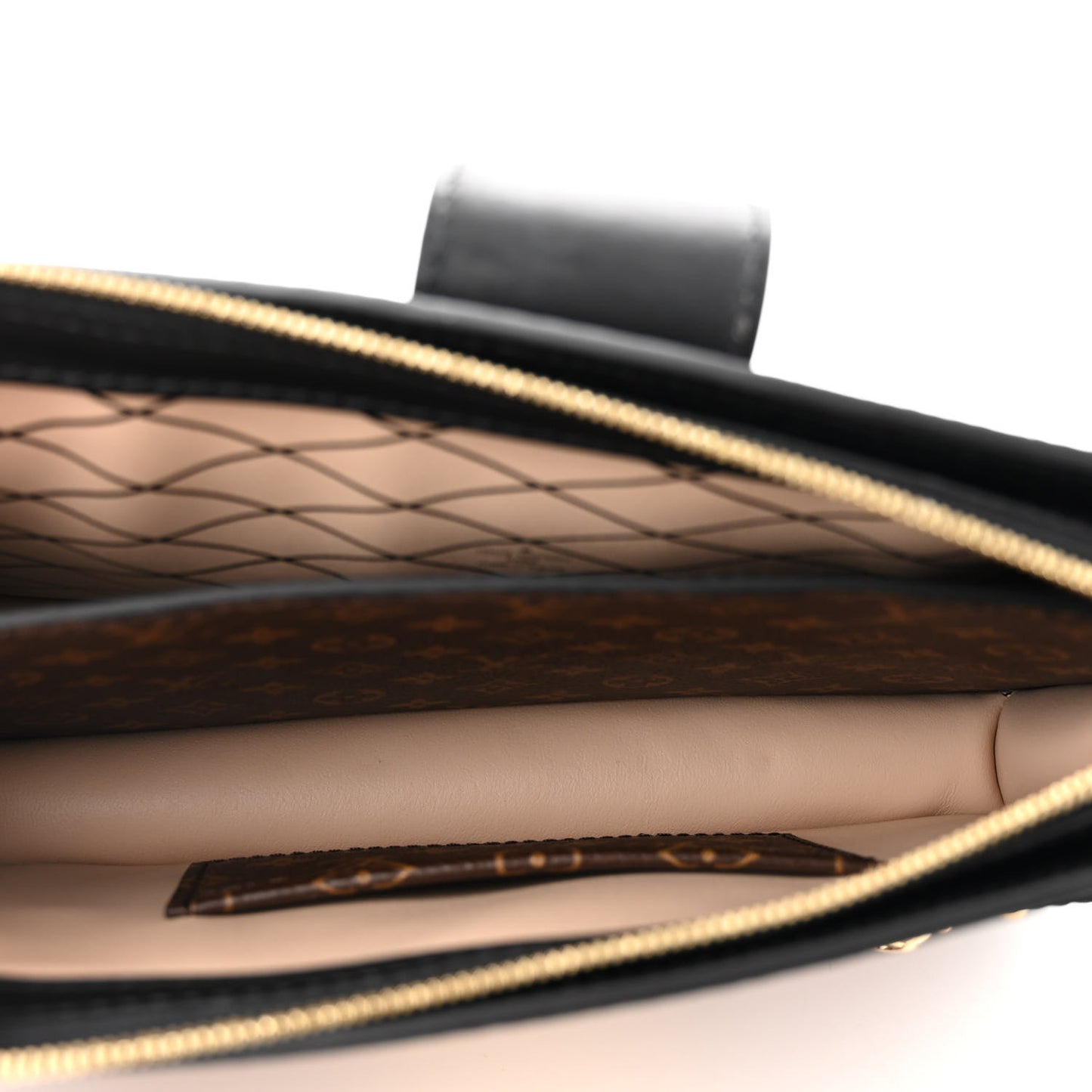 Reverse Monogram Trunk Clutch