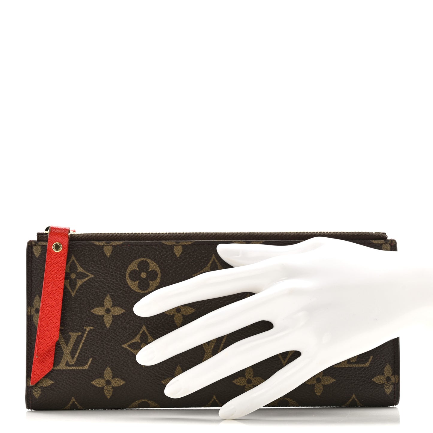 Monogram Adele Wallet Coquelicot